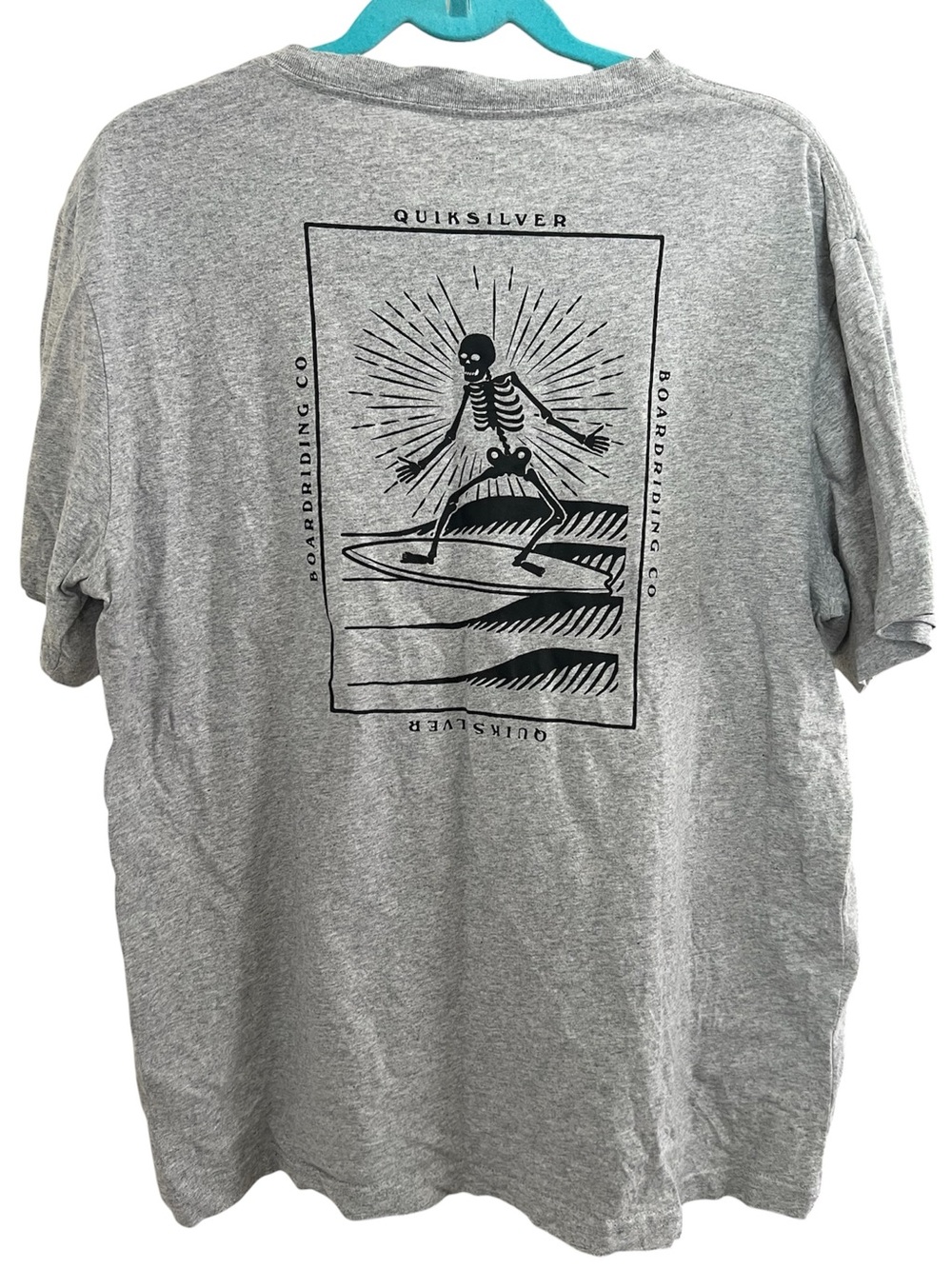 Men’s Quicksilver Grey Graphic Tee